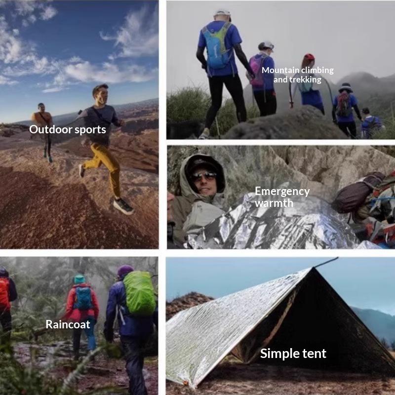 Selimut Termal Darurat 5 Buah, - Survival Blanket Reflective ulasan dan harga