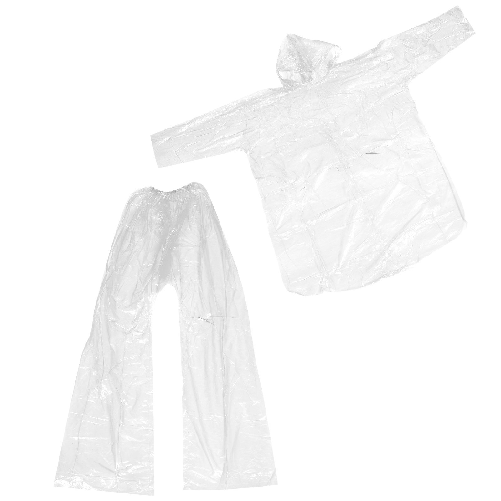 Set Ponco Hujan Transparan Ber - Emergency Poncho Rain ulasan dan harga