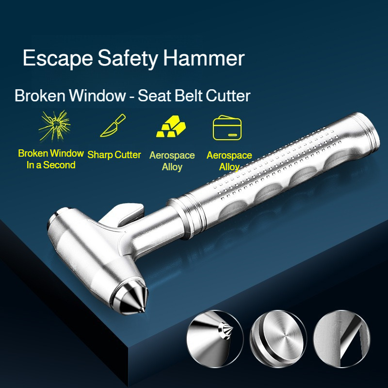 Palu Keselamatan Mobil dengan  - Rescue Rope Throw ulasan dan harga